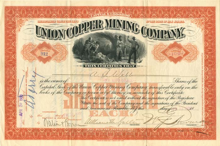 Union Copper Mining Co.